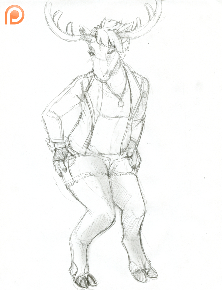 [Patreon]-Holidays Reindeer TF by Fringedog