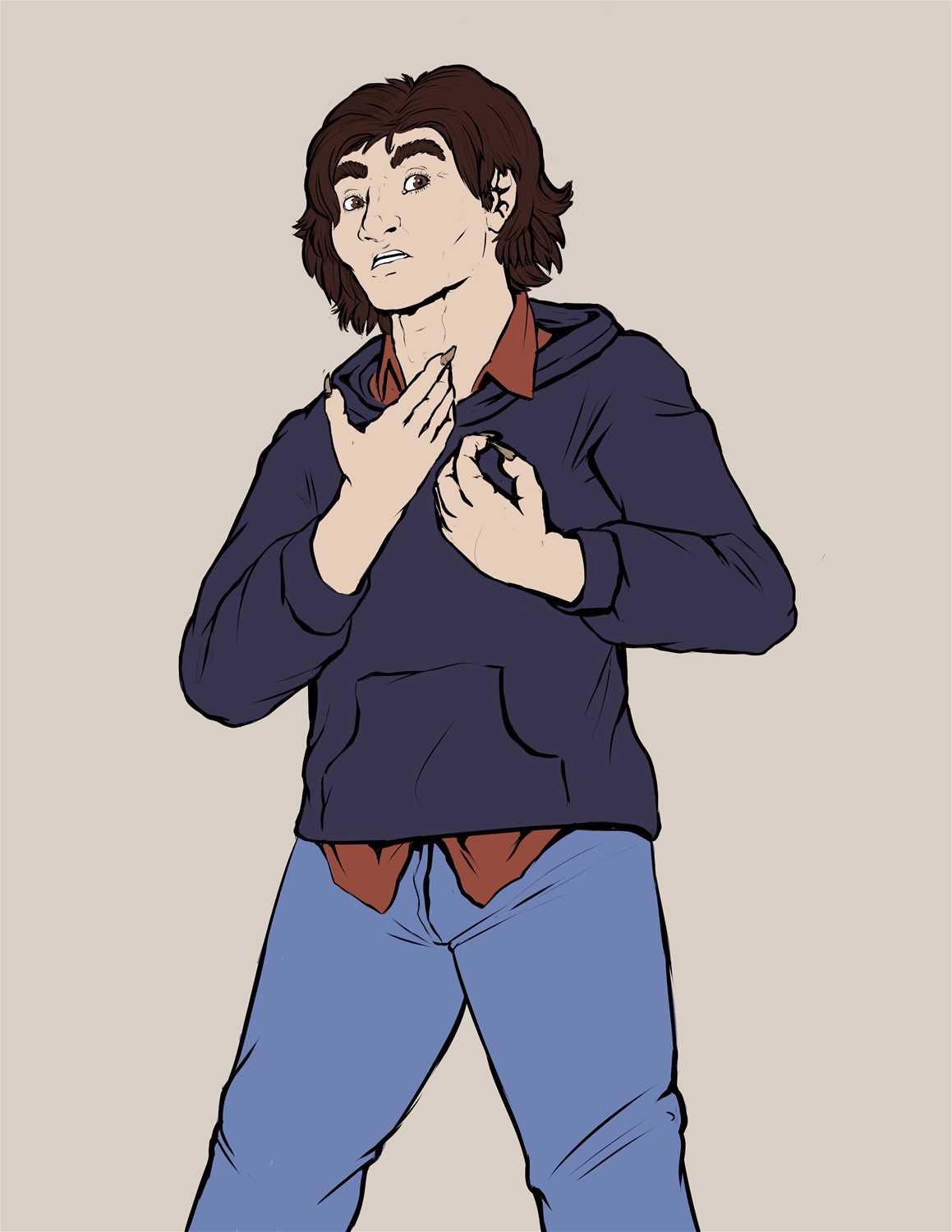 [Commission]-Weredragon Richie by Fringedog
