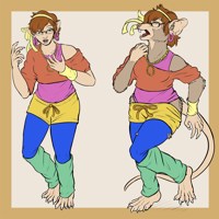 [Commission]-Of rats and (wo)men by Fringedog