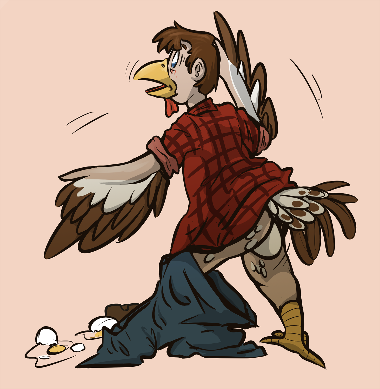 Feeling a little feathered~ by Gaia1234