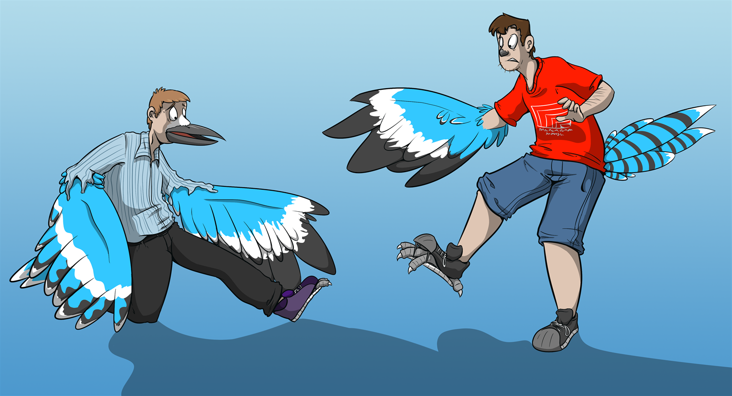 Feathers just a growing by Gaia1234
