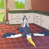 Tailfeather an aching by Gaia1234