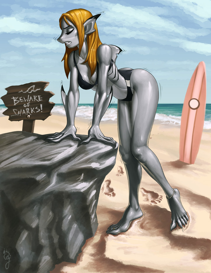 Sharkgirl by GeckzGo
