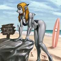 Sharkgirl by GeckzGo