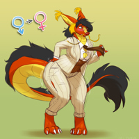 Enigma gender shift by Gillpanda