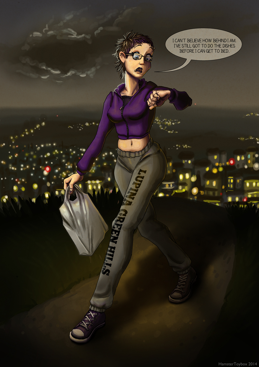 Commission: Leah Mooney to Werewolf by HamsterToybox
