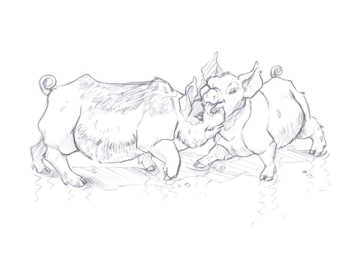 The Pig Witch by HamsterToybox