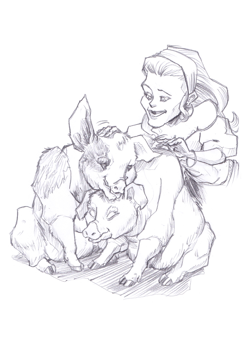 The Pig Witch by HamsterToybox