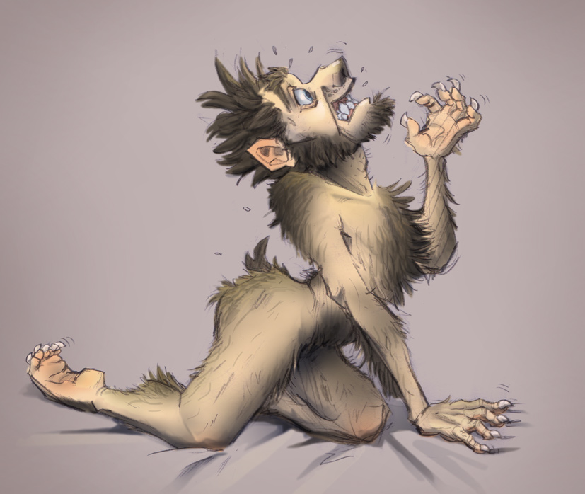 'OH CRAP I HATE FULL MOONS!' by HamsterToybox
