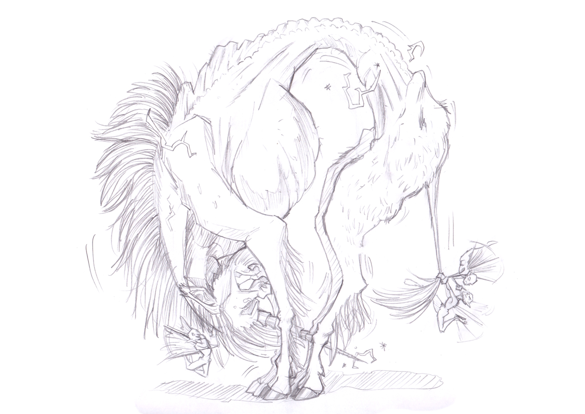 Commission: Unicorn by HamsterToybox