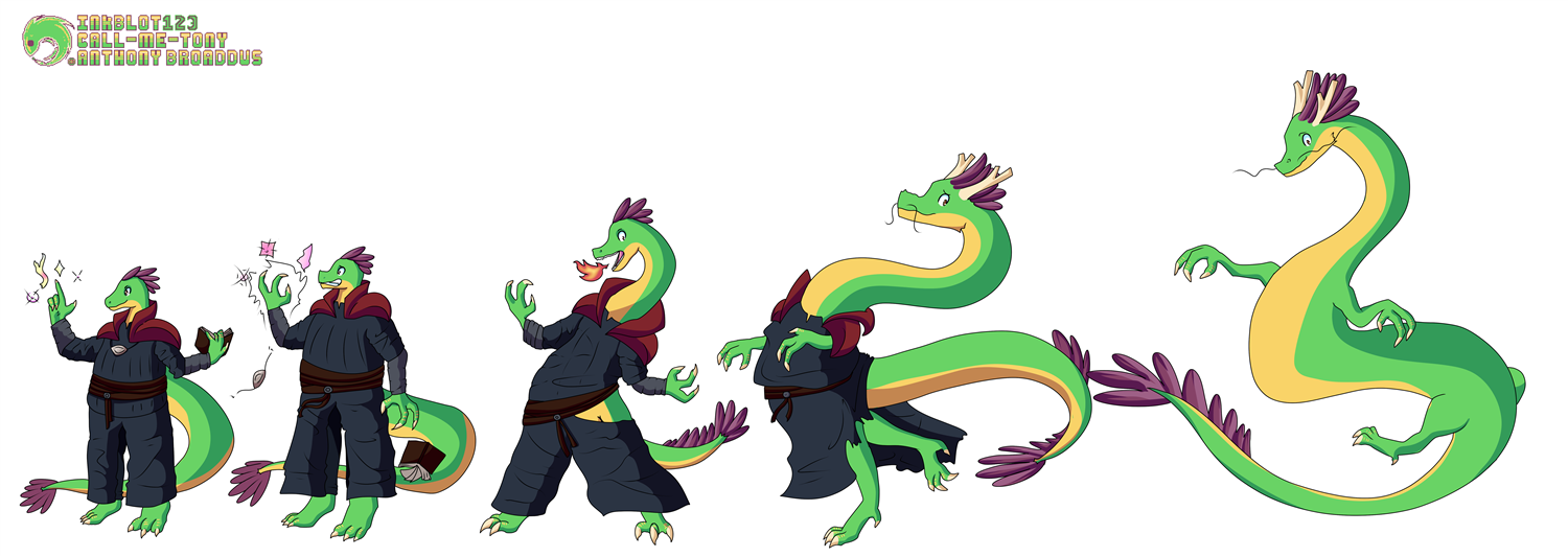 [CM] - Troodon Eastern Dragon TF by Inkblot