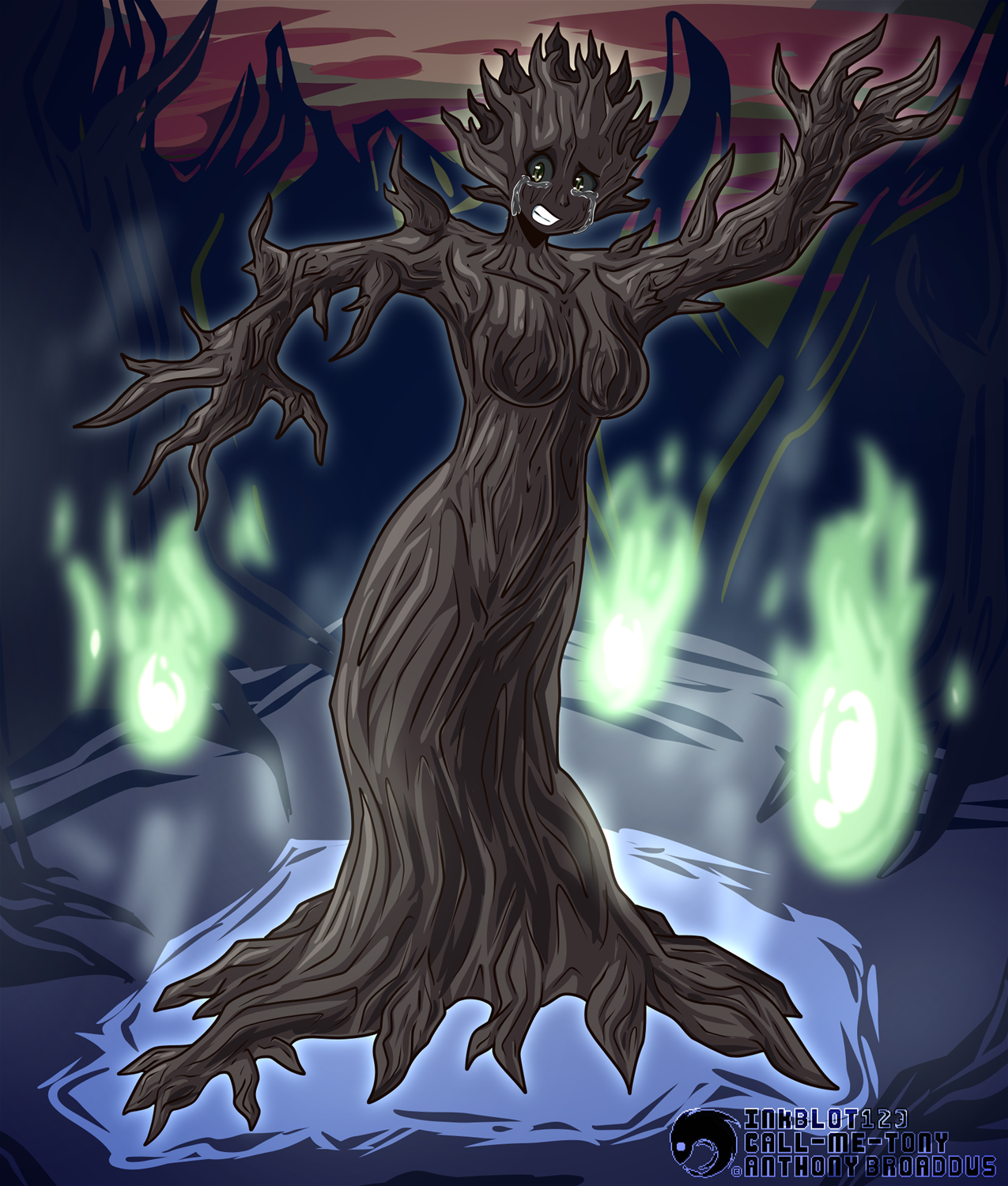 The Cursed Swamp by Inkblot