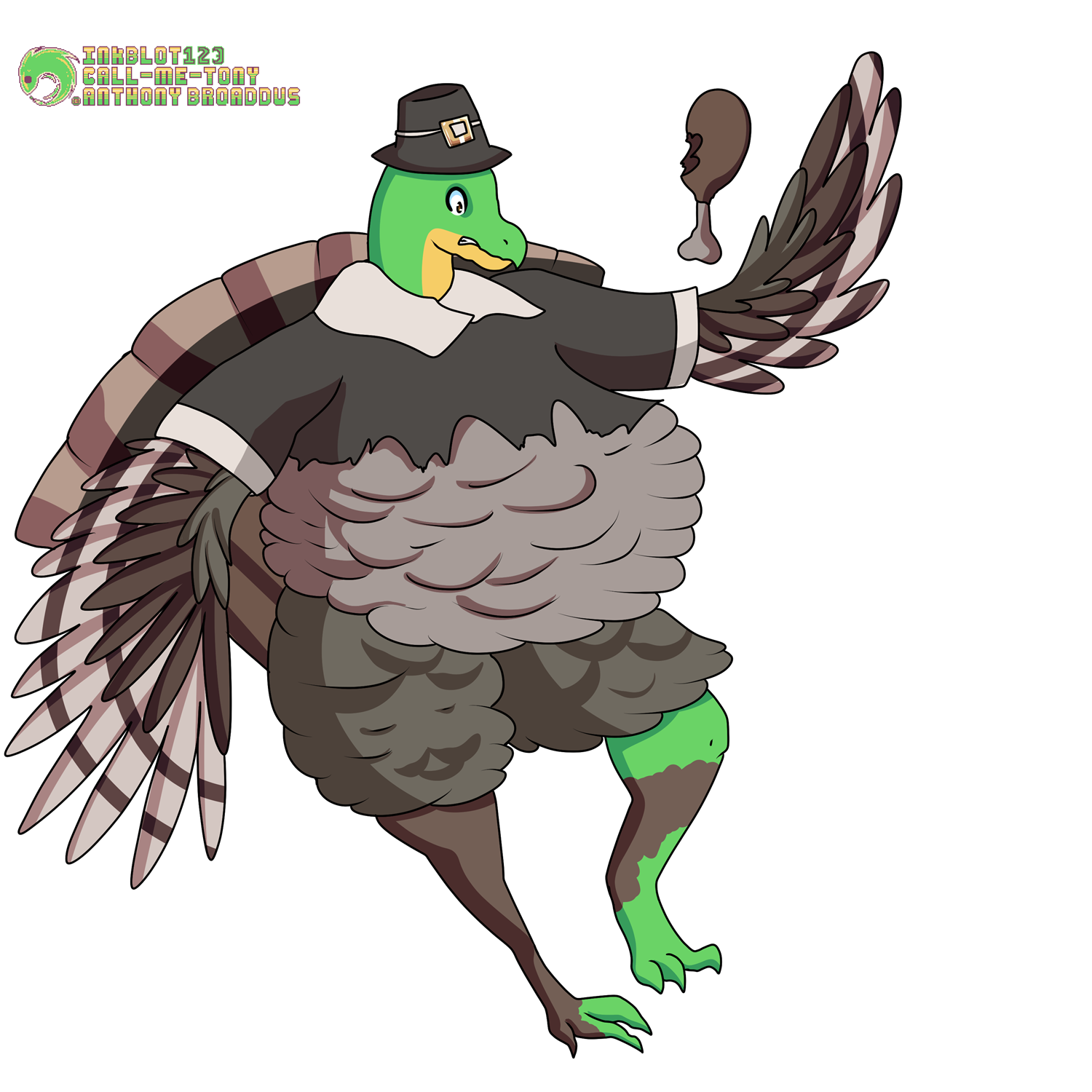 [Patreon] - Troodon Turkey TF by Inkblot