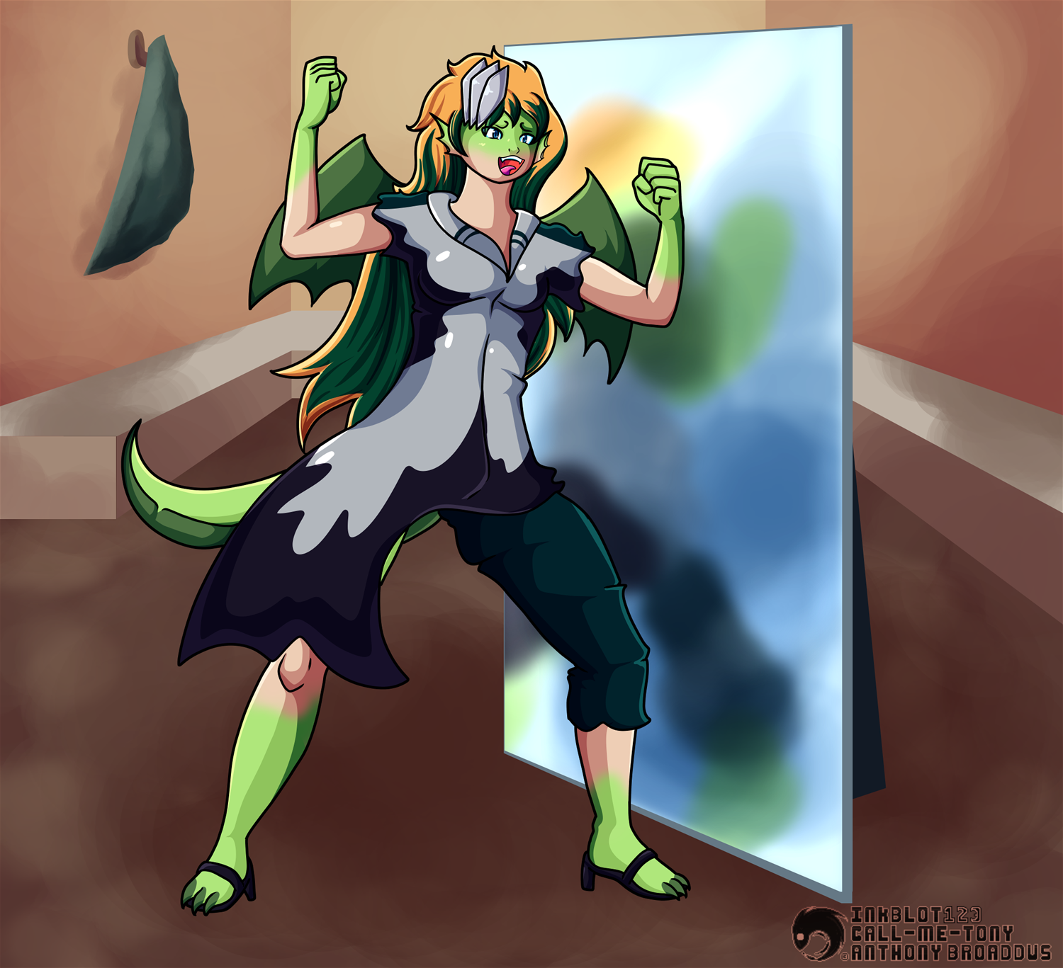[CM] - wannabe dragon slayer to dragon by Inkblot