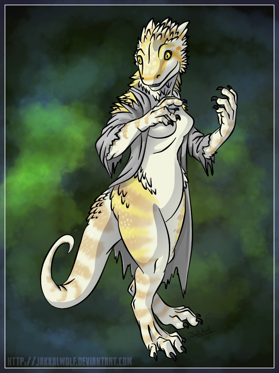 Livestream Commission: Human to Bearded Dragon by Jakkal