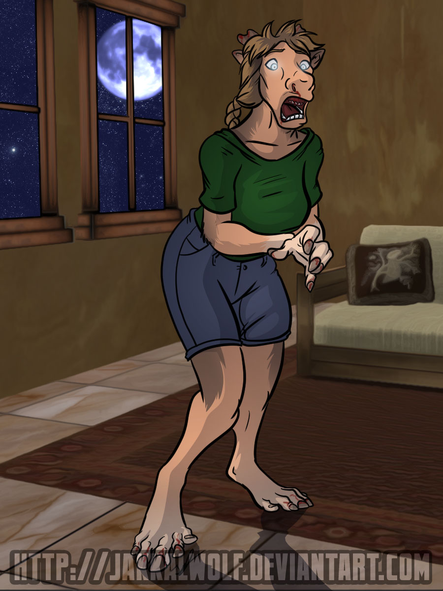 Weremoose Transformation by Jakkal