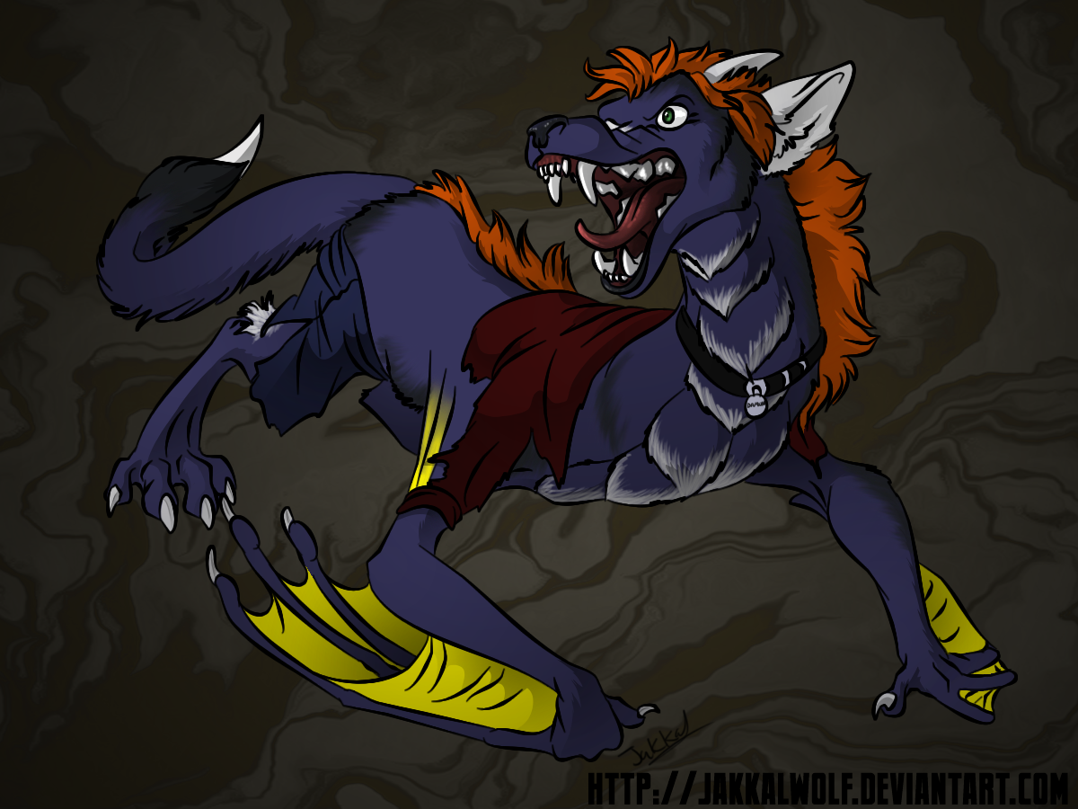 Fox -> Wyvern TF by Jakkal