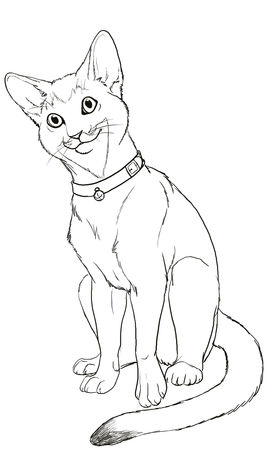Livestream Commission: Housecat to Anthro-cat by Jakkal
