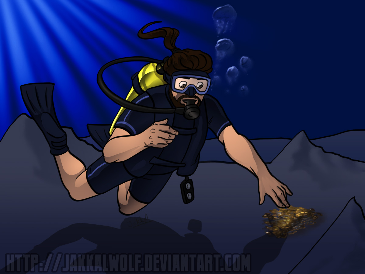 Diving for troubles by Jakkal