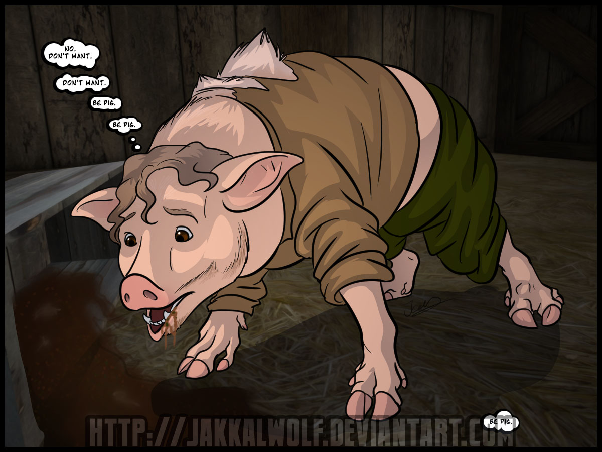 Pigging Out by Jakkal