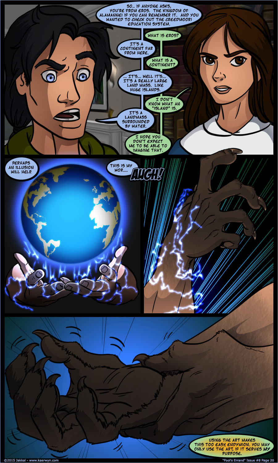 The Realm of Kaerwyn - Issue 8 TF's by Jakkal