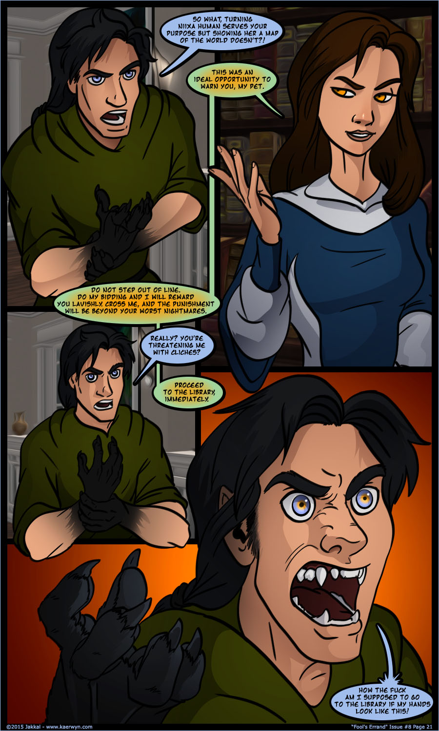 The Realm of Kaerwyn - Issue 8 TF's by Jakkal