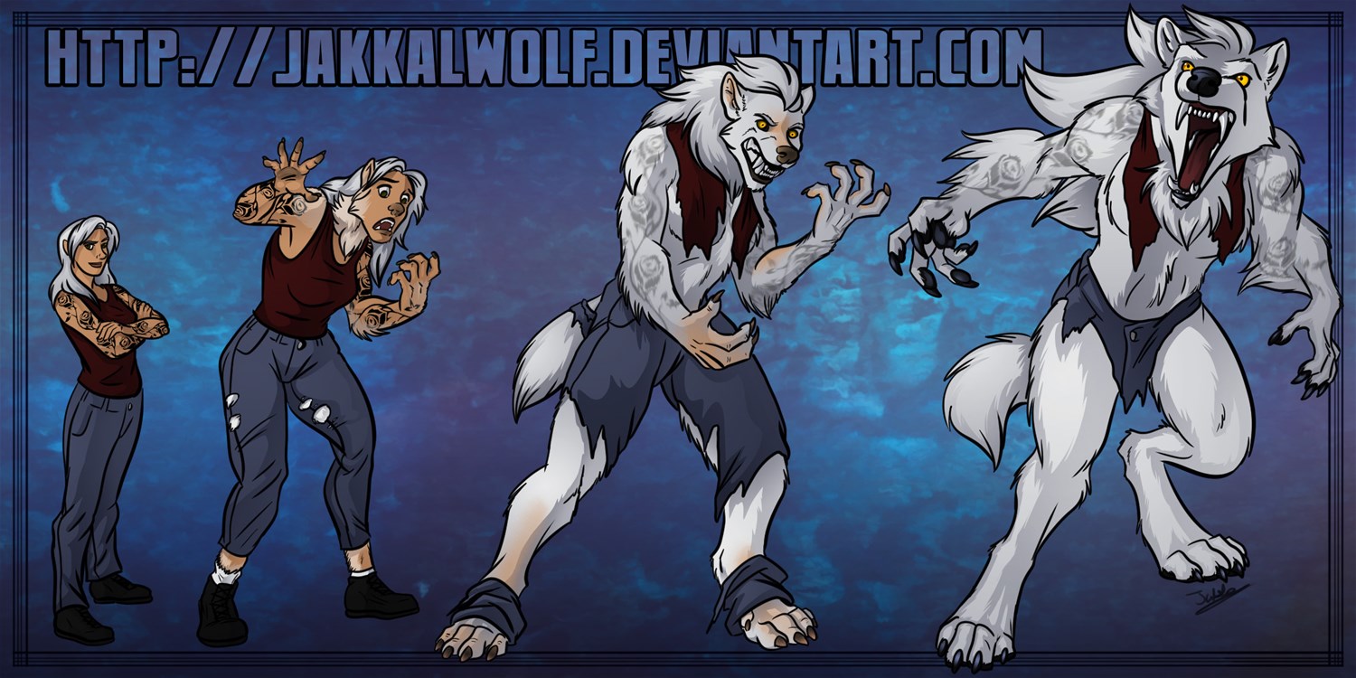 YCH: Week 5 - Callie the Werewolf by Jakkal
