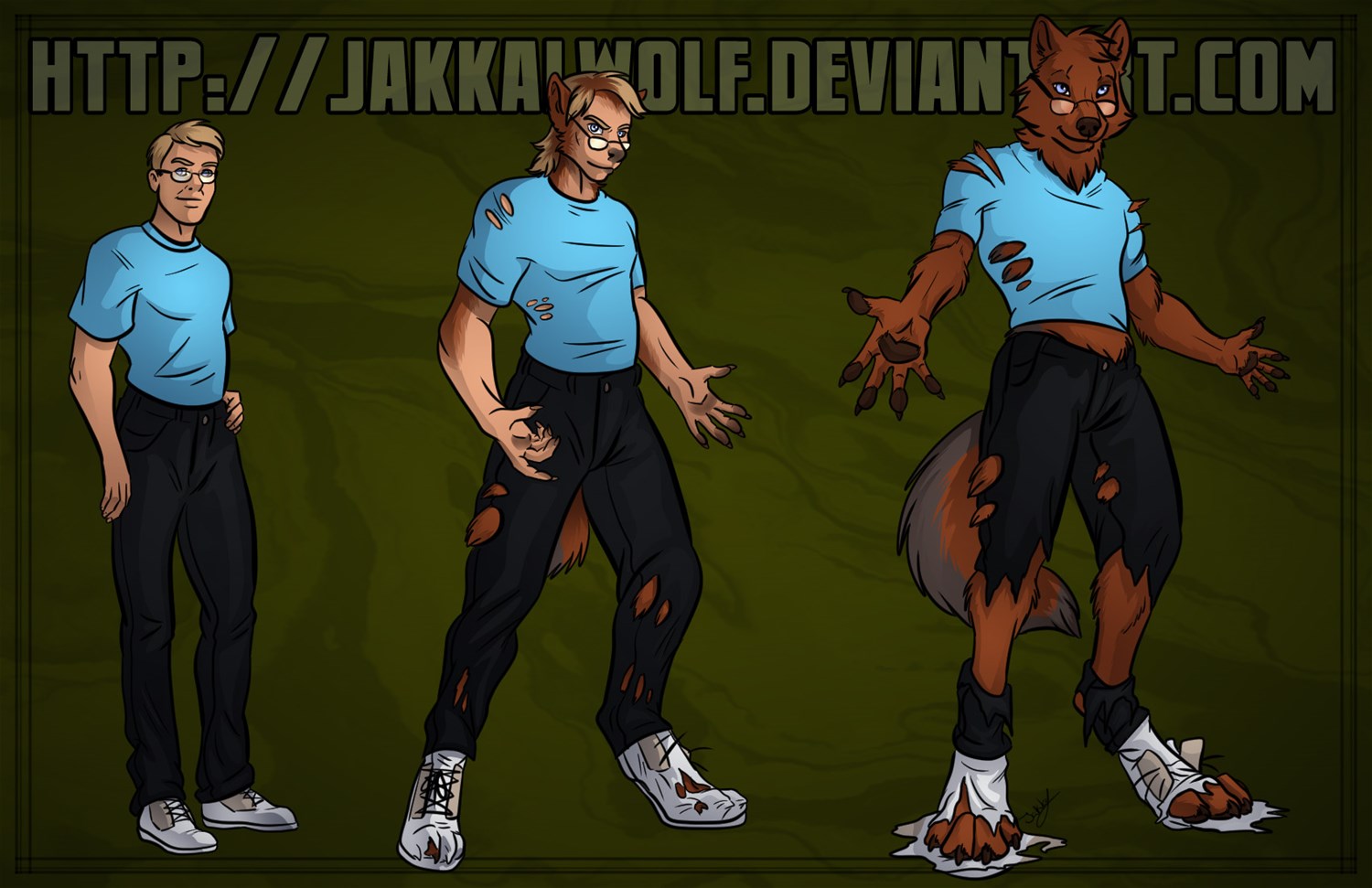 YCH Week 3: Loogaroo the Werewolf by Jakkal
