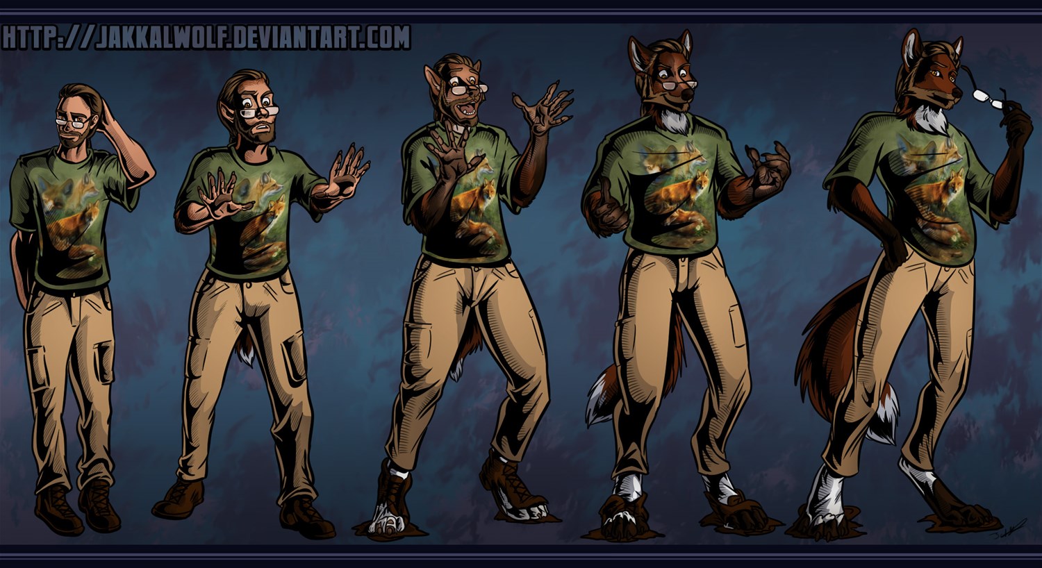 YCH: Week 6 - Foxin' Out by Jakkal