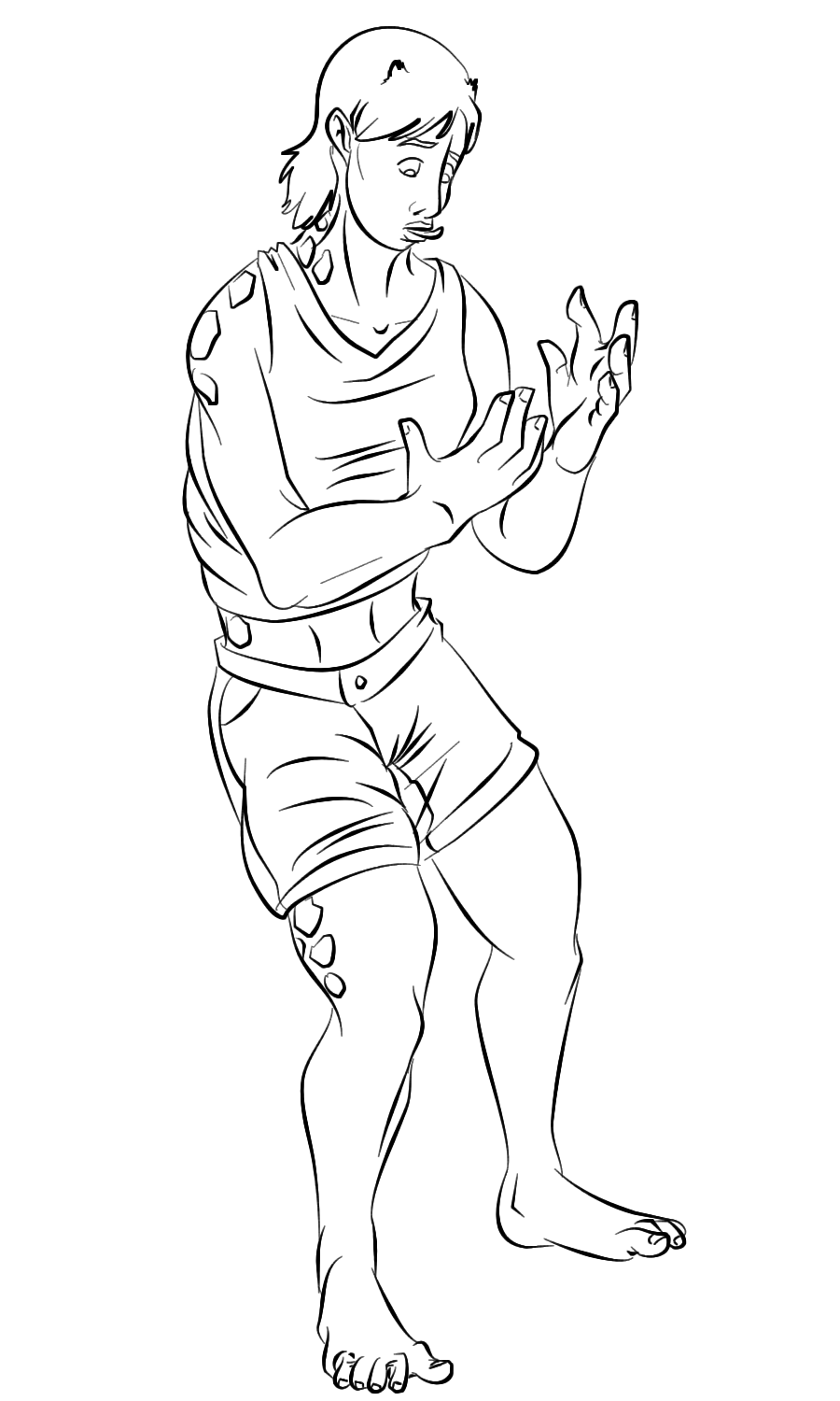 Livestream Commission: Giraffe TF by Jakkal