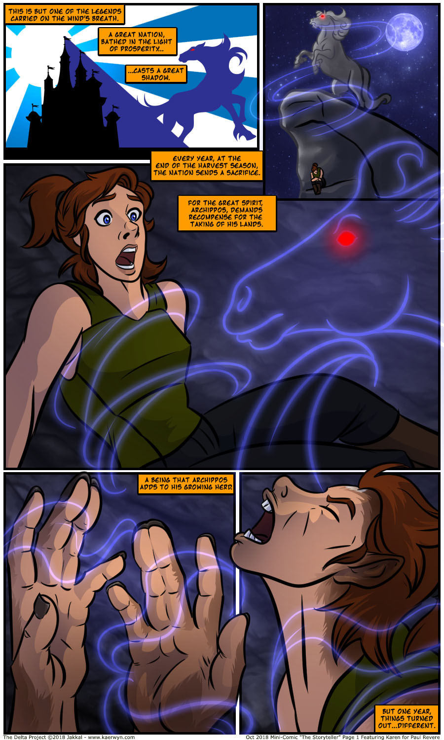 The Delta Project: 'The Storyteller' by Jakkal