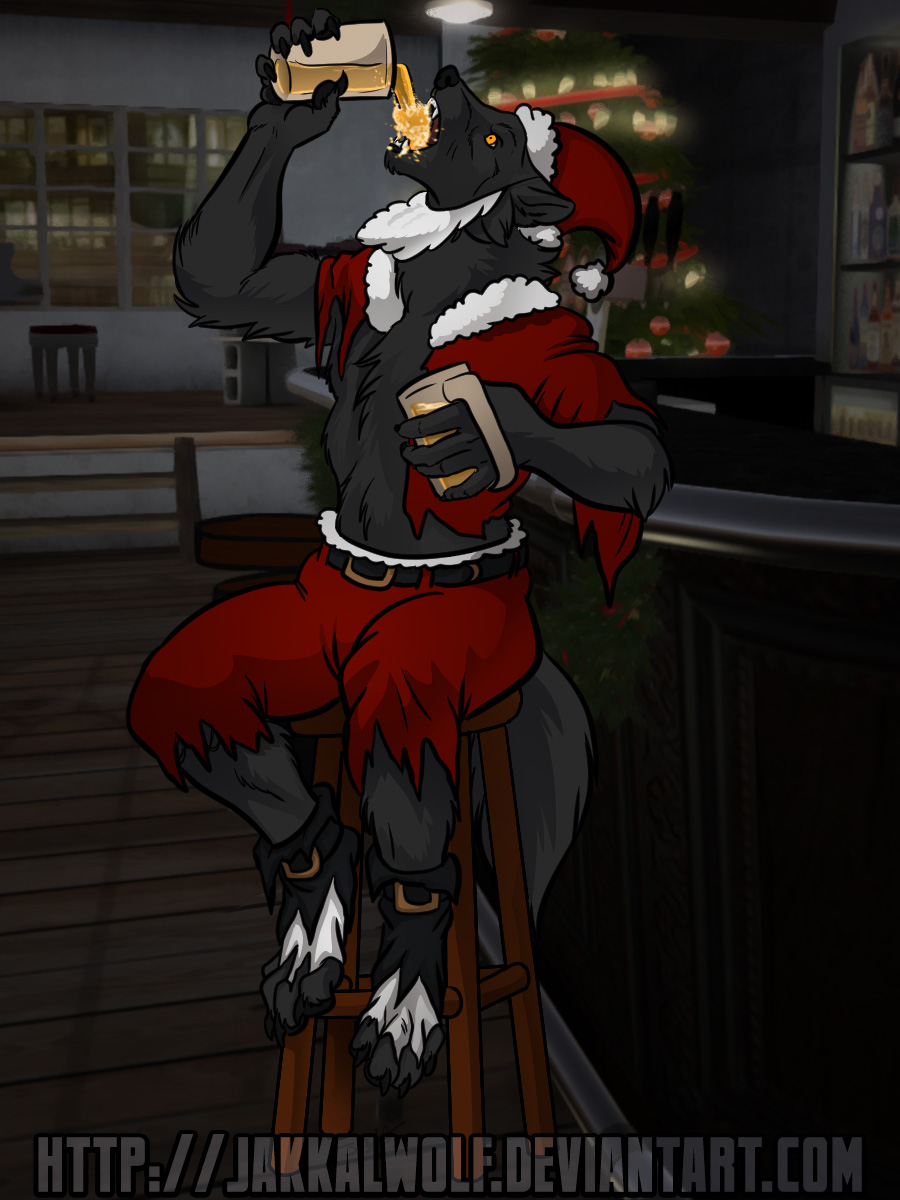 OSC: Xmas Werewolf by Jakkal