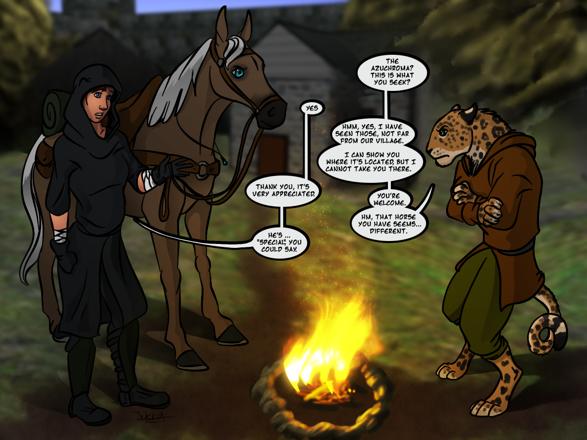 Livestream Commission: Karen and Procene Meet! by Jakkal