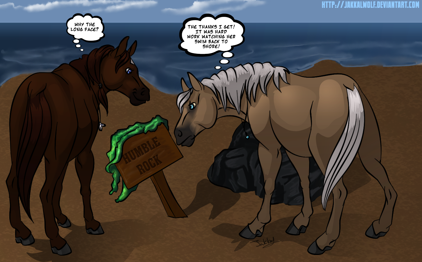 Livestream Commission: Karen and Procene Meet! by Jakkal