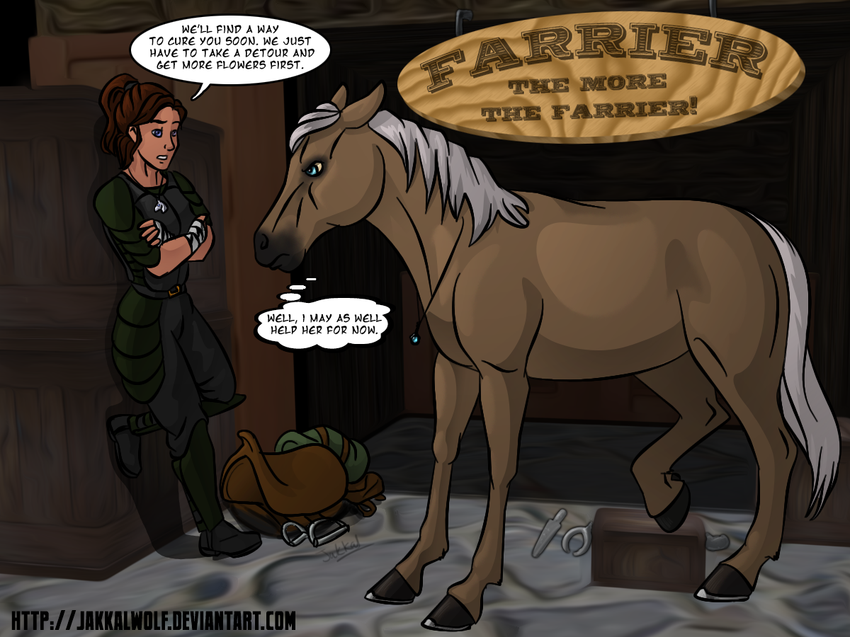 Livestream Commission: Karen and Procene Meet! by Jakkal