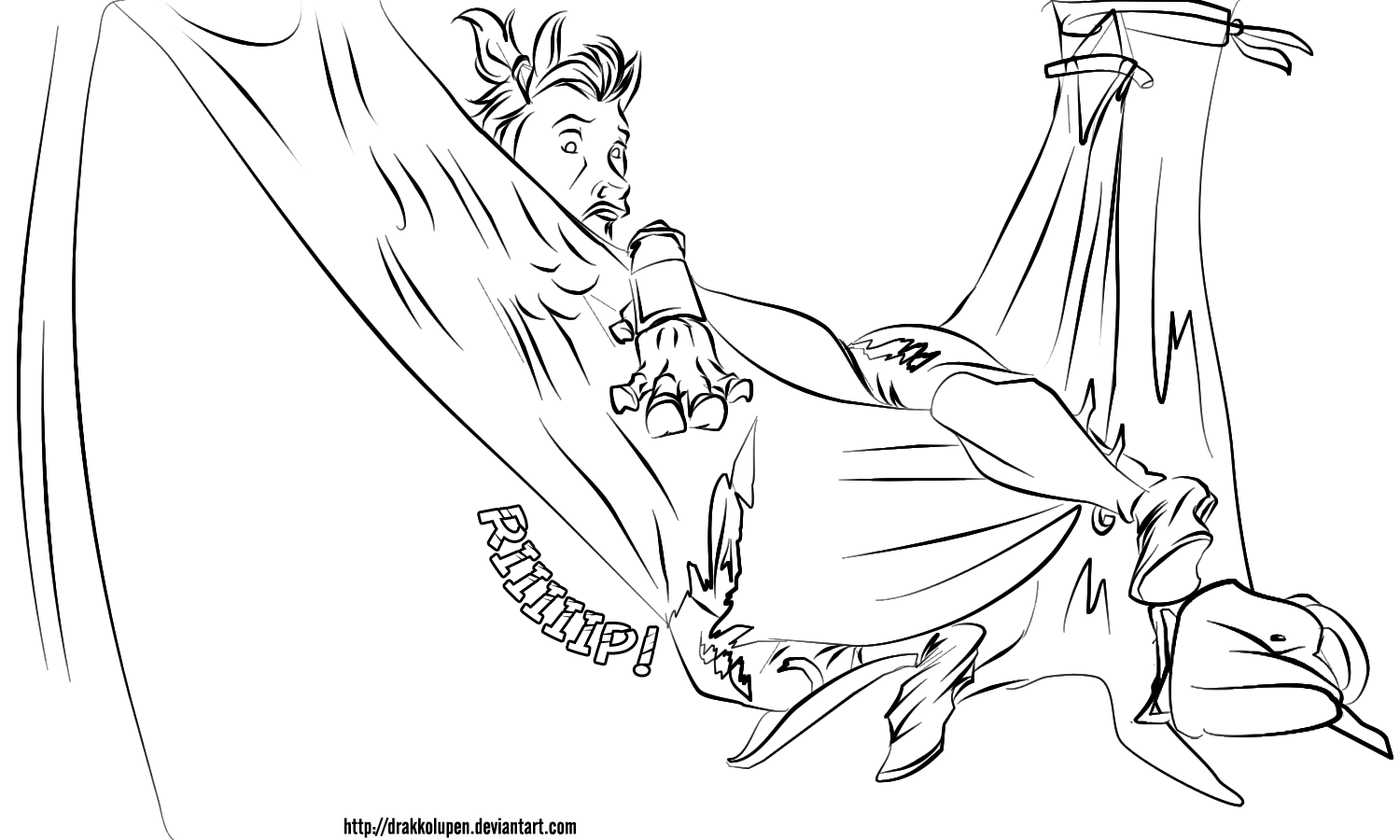An Unfortunate Hammock Experience by Jakkal