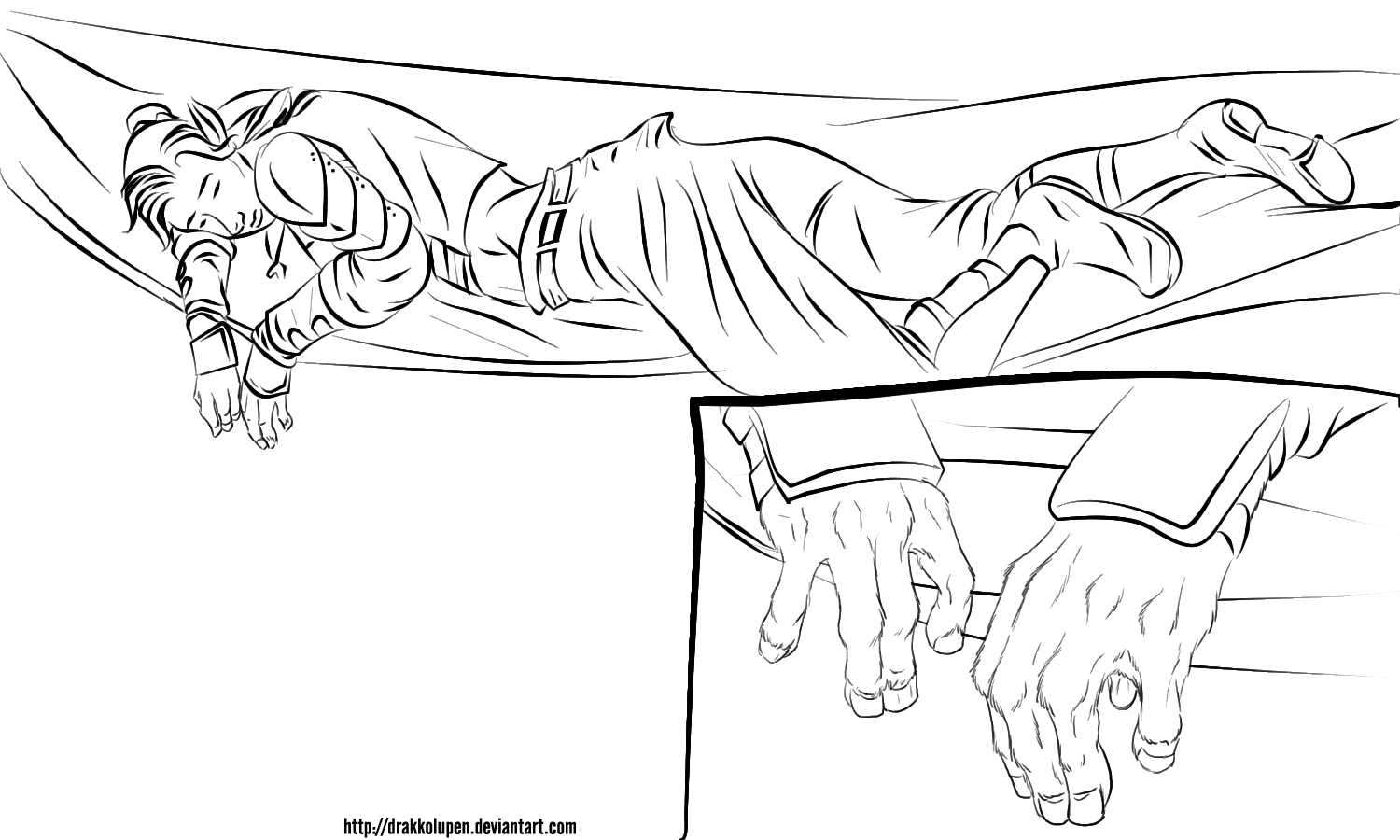 An Unfortunate Hammock Experience by Jakkal