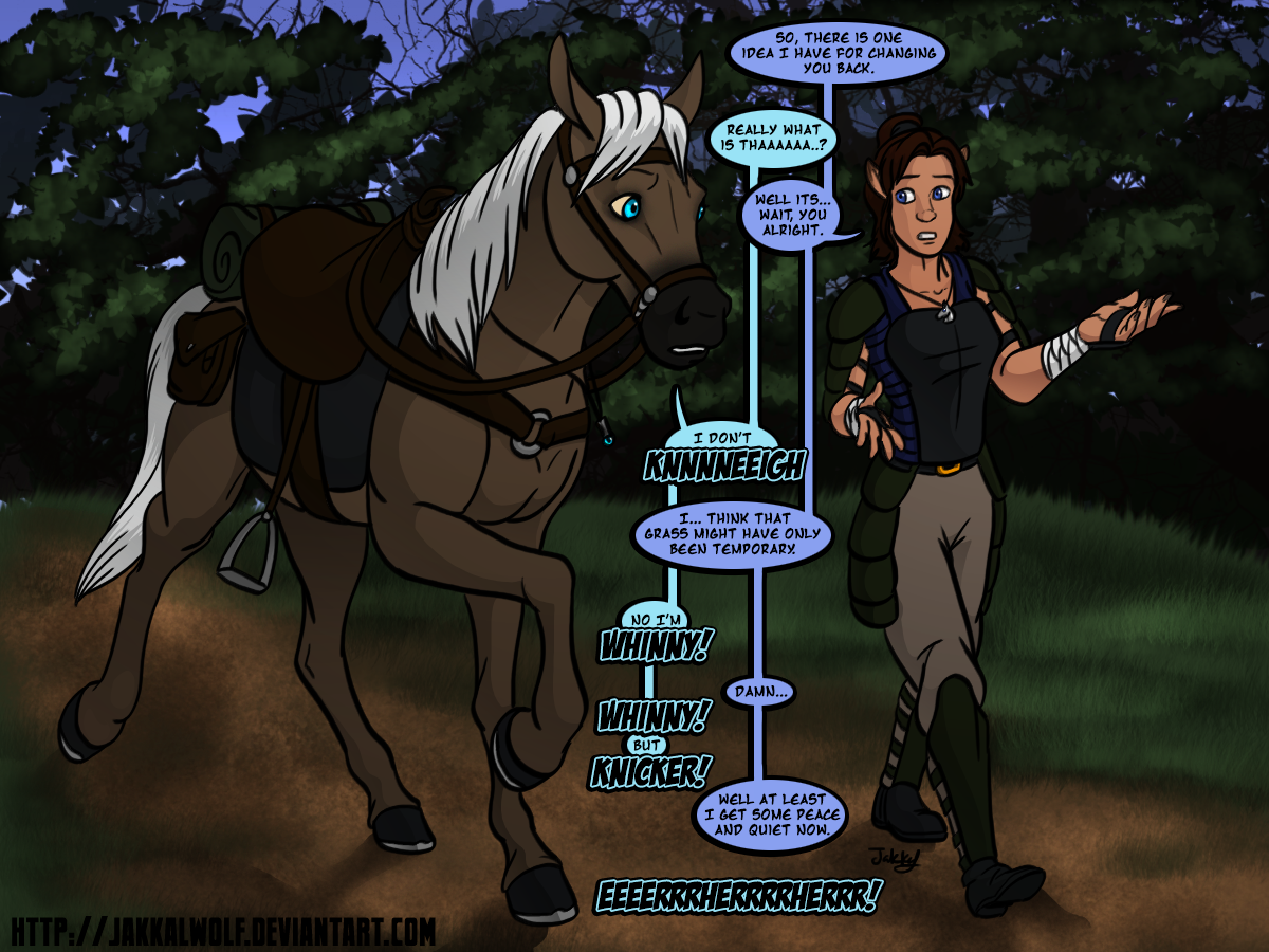 Livestream Commission: Karen and Procene Meet! by Jakkal