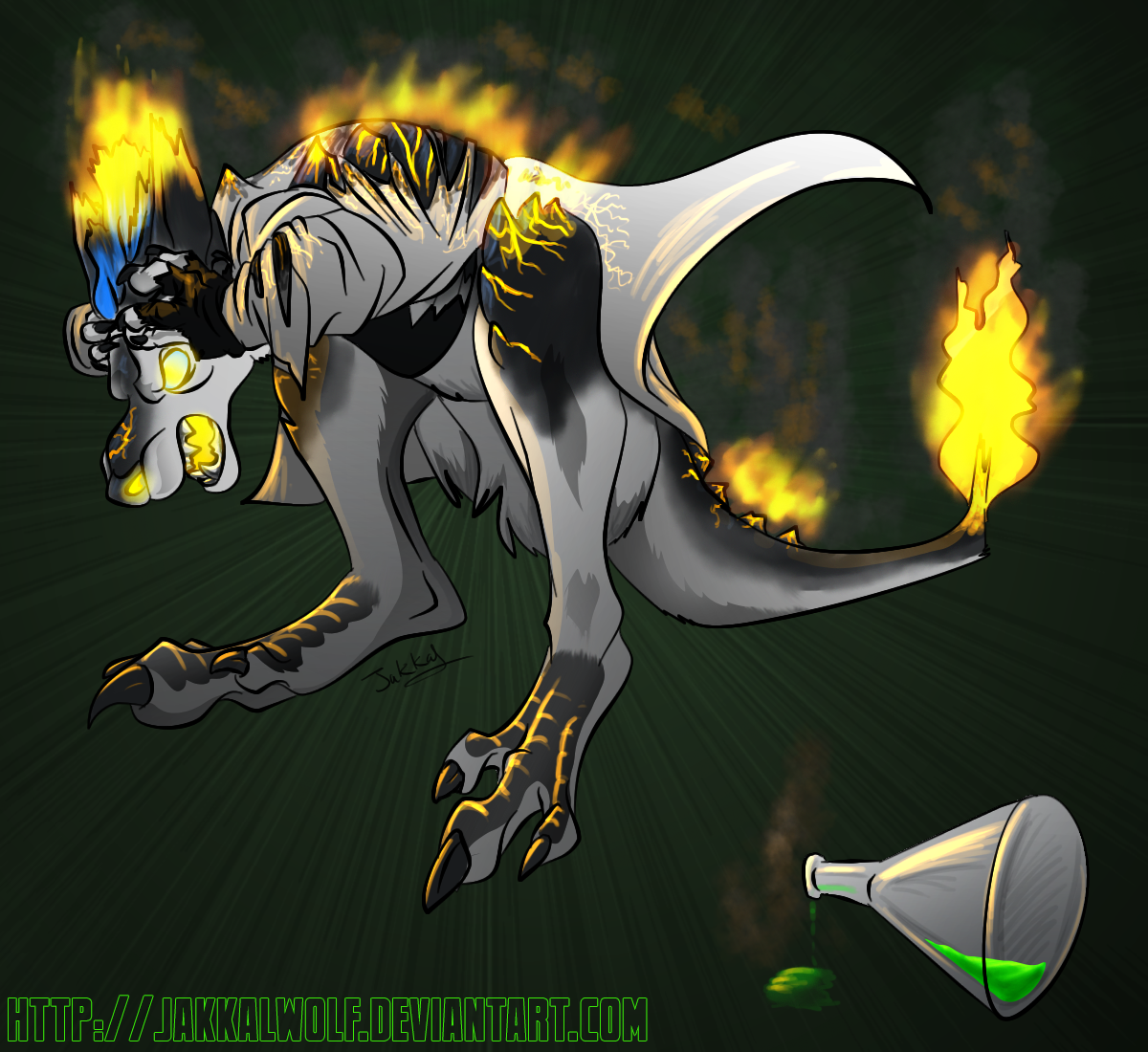 LSC:Rooth Fire Elemental by Jakkal