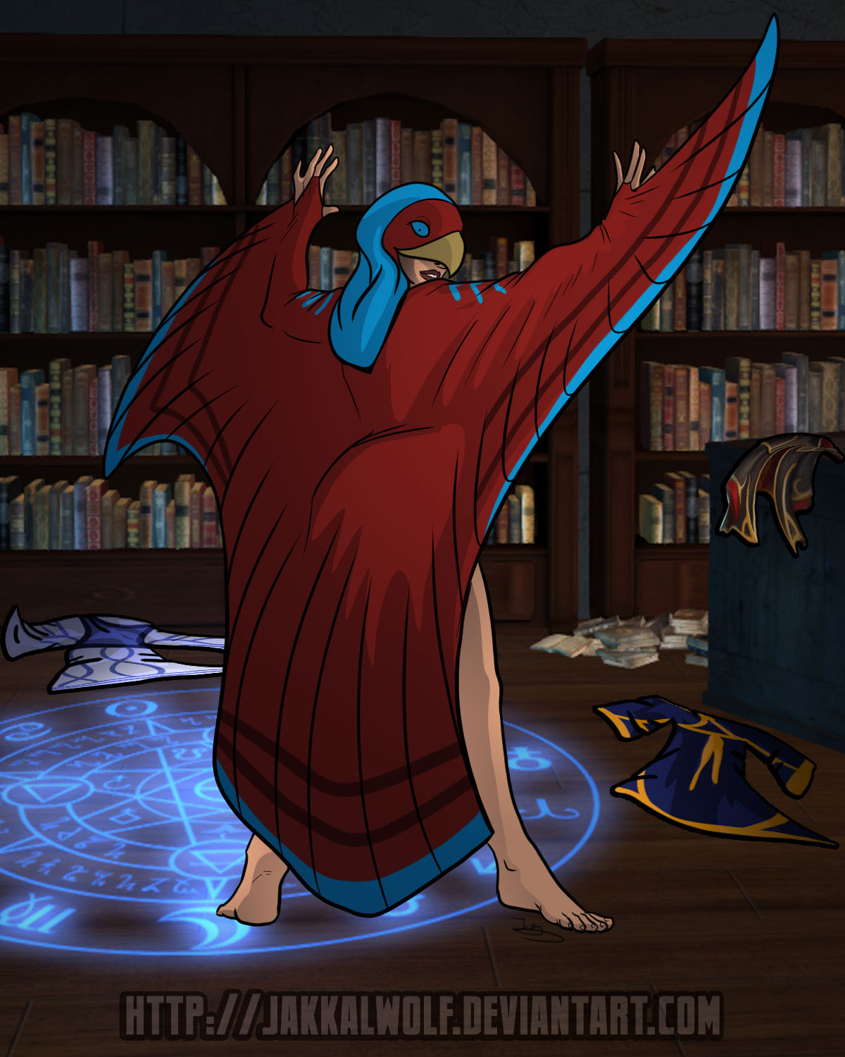 OSC: Sequence:  The Phoenix Cloak by Jakkal
