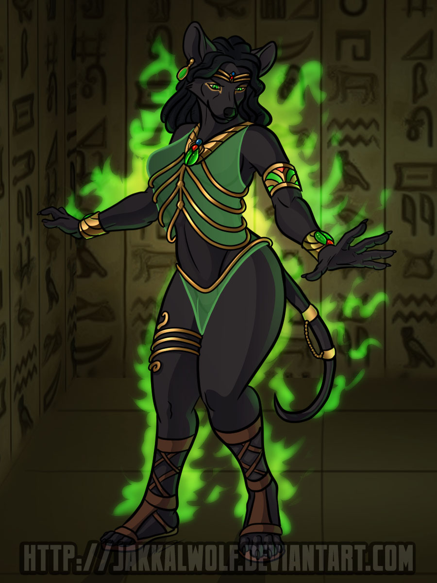 Jackal Priestess by Jakkal
