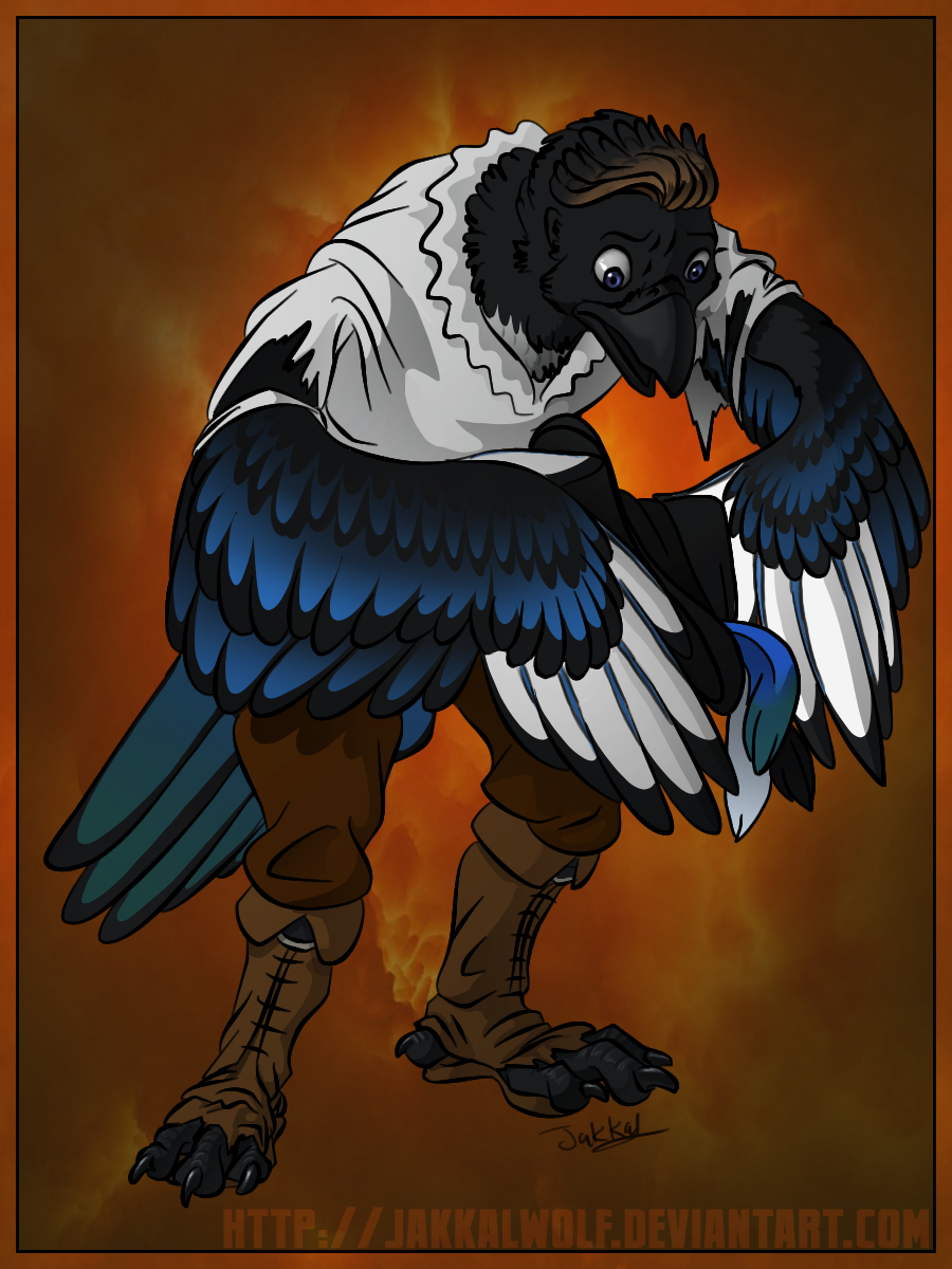 LSC: Human to Magpie by Jakkal