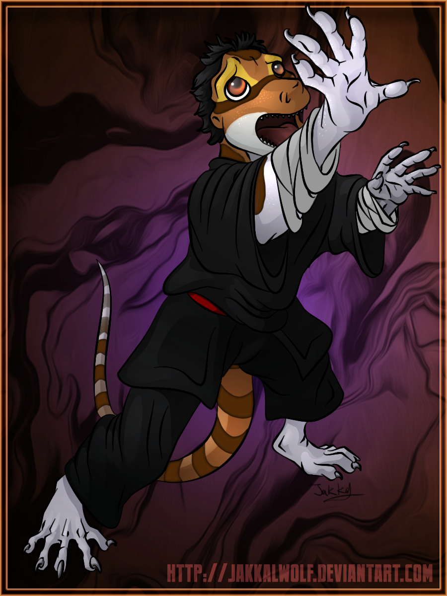 LSC: Human -> Australian Ring-Tailed Gecko by Jakkal