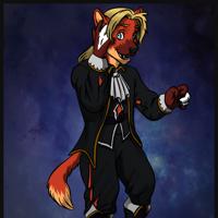 LS Commission: Human to Maned Wolf by Jakkal