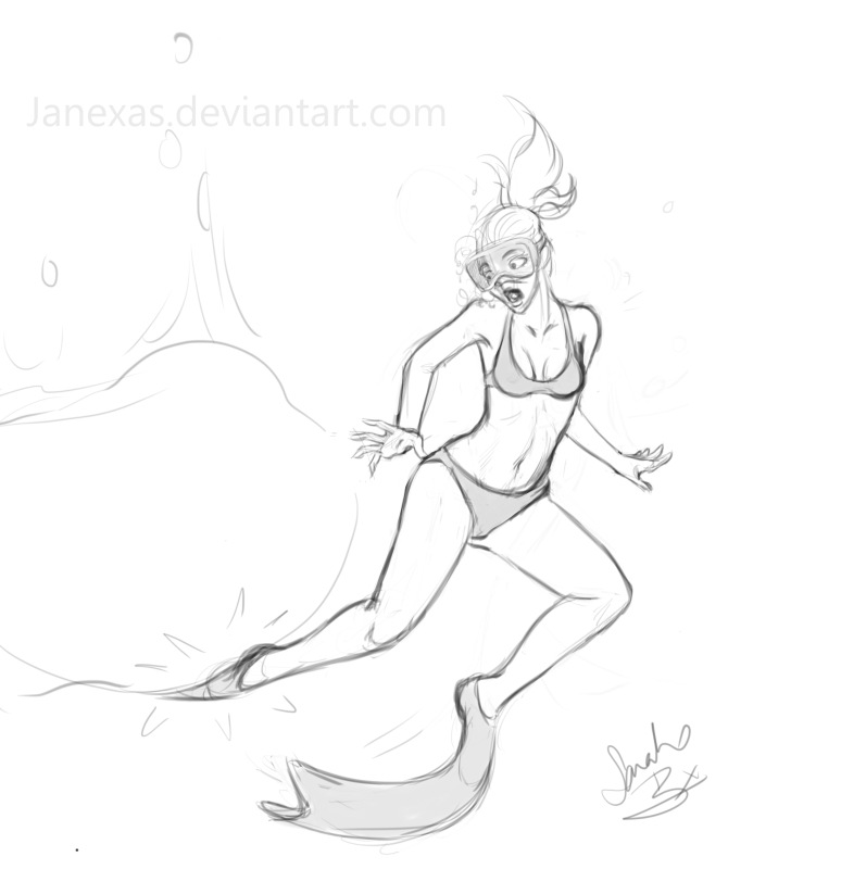 5 Stage Octopus Commission by Janexas