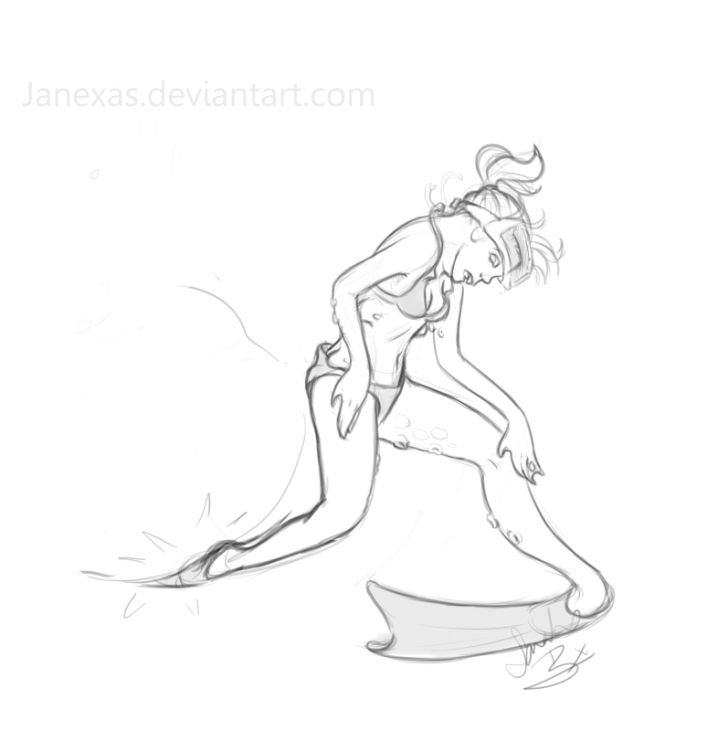 5 Stage Octopus Commission by Janexas
