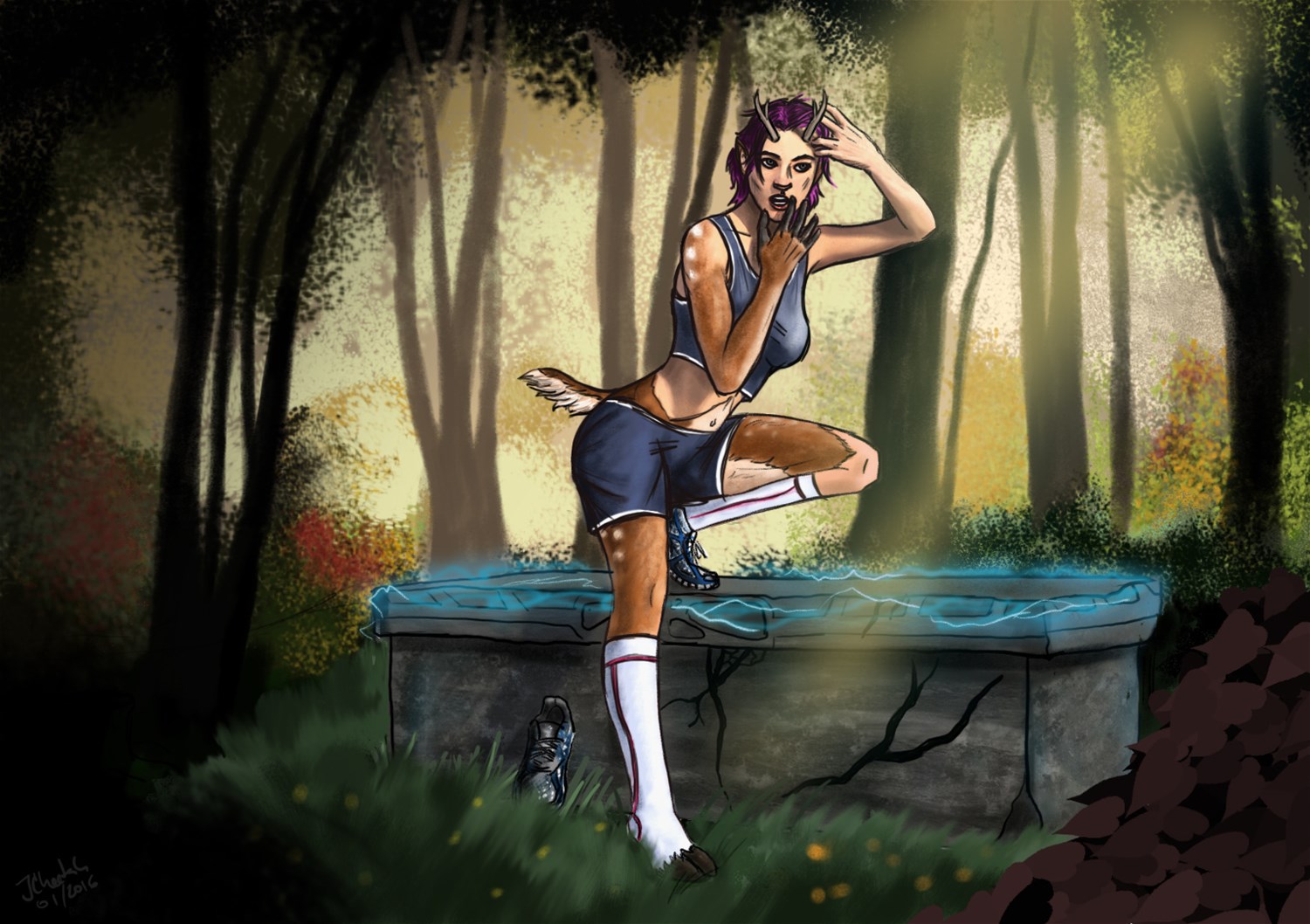 A Morning Run by Jcheetah