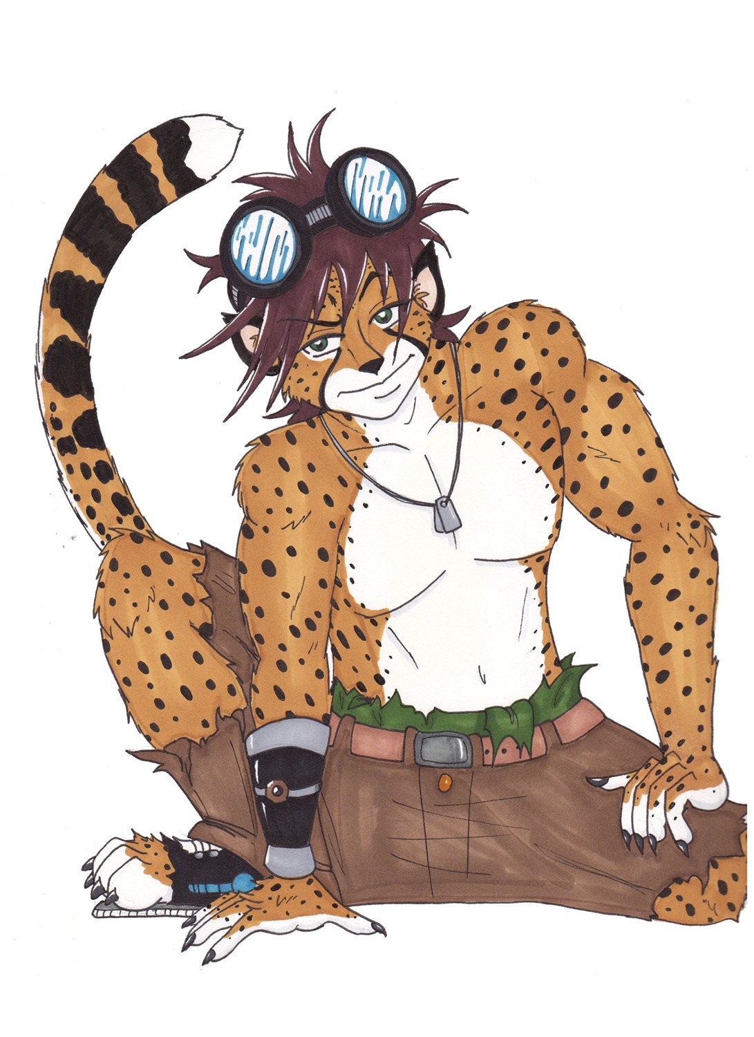 Jimmy the cheetah by KageJaganshi