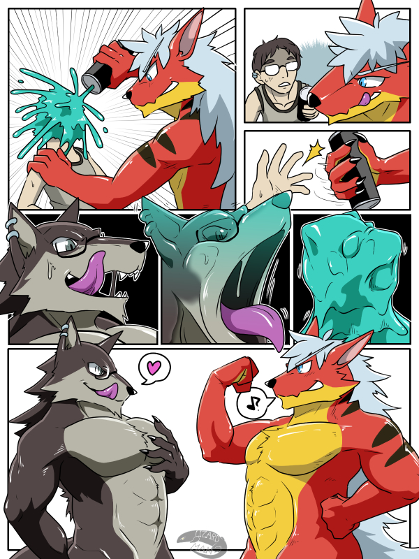 Wolf goo TF by Kaju