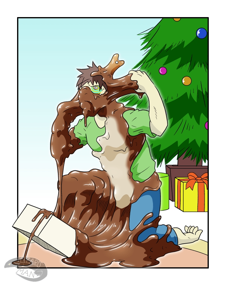Merry goo-ristmas by Kaju